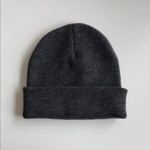 Classic Gray Beanie Hat